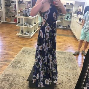 Floral Prom Dress